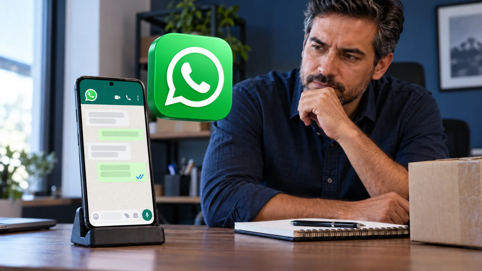 Cliente visualiza e não responde no WhatsApp