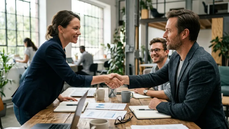 Parceria entre empresas: como funciona e como fechar a sua primeira